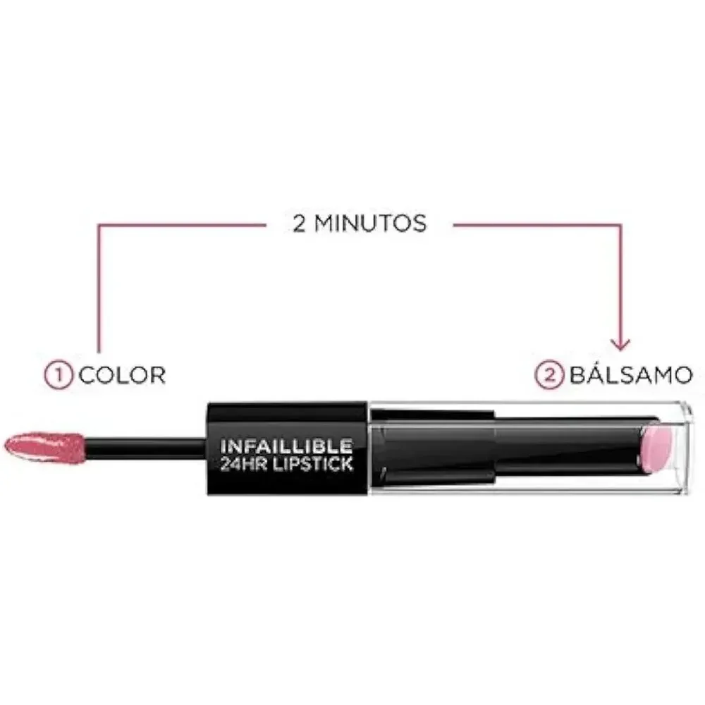 L'Oreal Paris Infallible Pro-Last 2 Step Lipstick Raisin Revival 215 1 fl. oz.